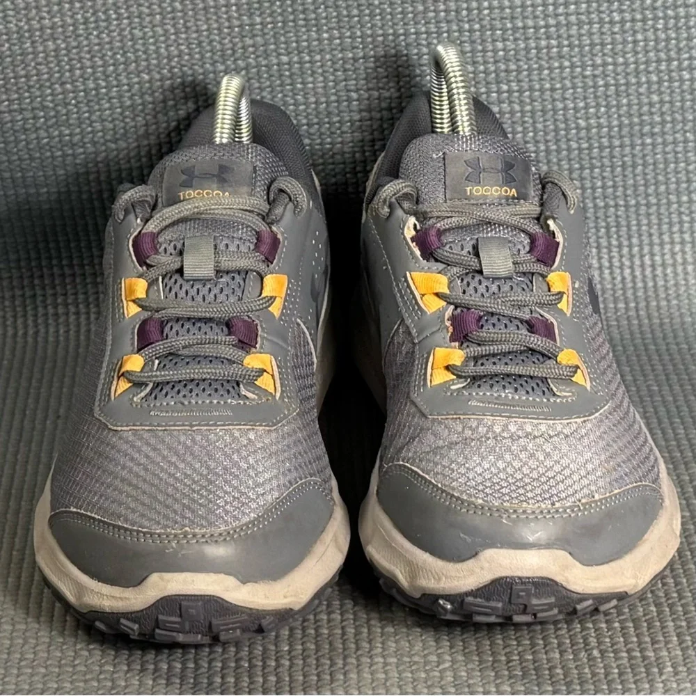 Under Armour Women's UA Gray‎ Toccoa Running Shoes Size 8.5